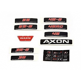 Warn Winch Label - 100987