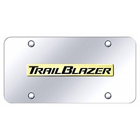 Automotive Gold License Plate - Trailblazer Stainless Steel - TRLNGC