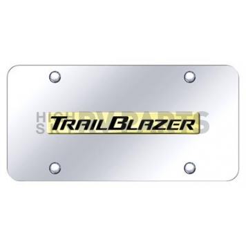 Automotive Gold License Plate - Trailblazer Stainless Steel - TRLNGC