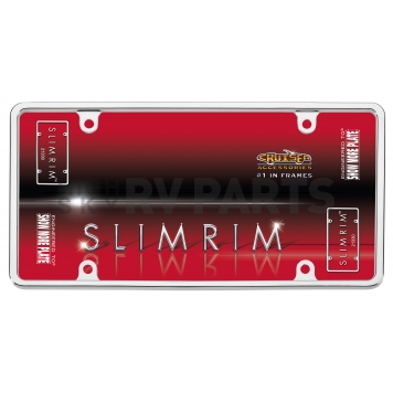 Cruiser License Plate Frame - Slim Rim Die Cast Zinc - 21330