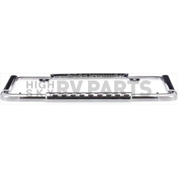Cruiser License Plate Frame - Two Smoke Stack Die Cast Zinc - 22003-1