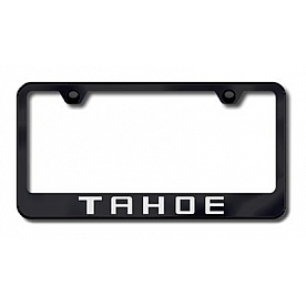 Automotive Gold License Plate Frame - Gold Stainless Steel - LFTAHEG