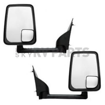 Velvac Exterior Mirror Remote Rectangular Black - 714533