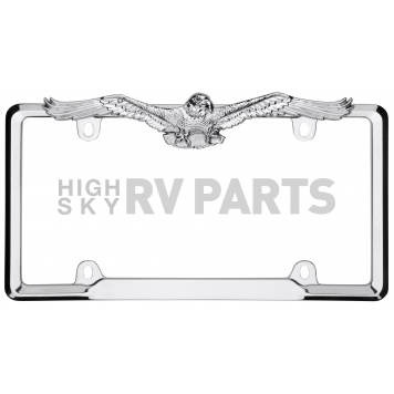 Cruiser License Plate Frame - Eagle Die Cast Zinc - 22330
