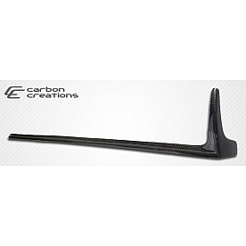 Extreme Dimensions Side Skirt - Gloss Carbon Fiber Black Set of 2 - 105697