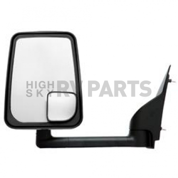 Velvac Exterior Mirror Remote Rectangular Black - 714537