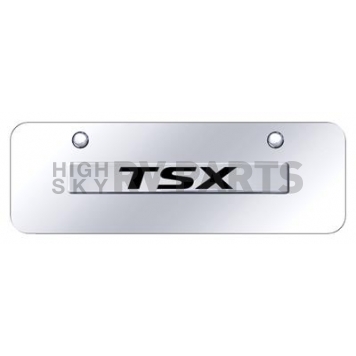 Automotive Gold License Plate - Acura TSX Stainless Steel - TSXNCCM