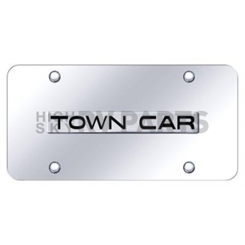 Automotive Gold License Plate - Towncar Stainless Steel - TWNNCC