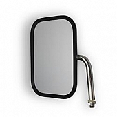 Velvac Exterior Mirror Rectangular Black Stainless Steel - 7161385
