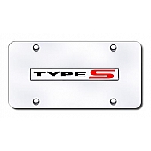 Automotive Gold License Plate - Type S Stainless Steel - TYPNCB