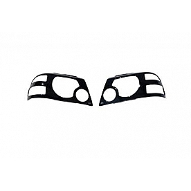 Auto Ventshade (AVS) Headlight Cover - Acrylic Smoke Full Cover Set Of 2 - 337534