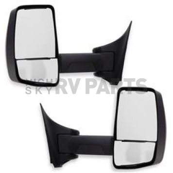 Velvac Exterior Mirror Manual Rectangular White - 715938