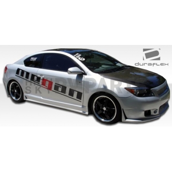 Extreme Dimensions Side Skirt - Primered Fiberglass Reinforced Plastic Black Set of 2 - 105594-1