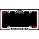 Cruiser License Plate Frame - Firefighter Chrome Plated - 30936