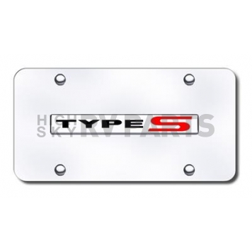 Automotive Gold License Plate - Type S Stainless Steel - TYPNGC