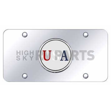 Automotive Gold License Plate - USA Stainless Steel - USACC