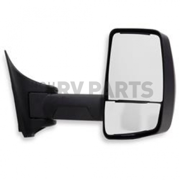 Velvac Exterior Mirror Manual Rectangular White - 715940