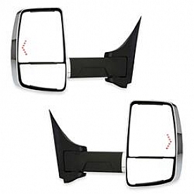 Velvac Exterior Mirror 1 Remote And 1 Manual Rectangular Silver - 718449
