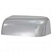 Coast To Coast Exterior Mirror Cover Driver And Passenger Side Silver ABS Plastic Set Of 2 - MC287