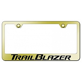 Automotive Gold License Plate Frame - Gold Stainless Steel - LFTRLEG