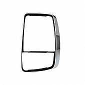 Velvac Exterior Mirror 1 Remote And 1 Manual  Silver Head With Black Arm - 718458