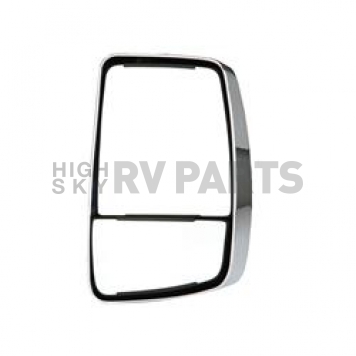 Velvac Exterior Mirror 1 Remote And 1 Manual  Silver Head With Black Arm - 718458