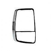 Velvac Exterior Mirror 1 Remote And 1 Manual  Silver Head With Black Arm - 718459