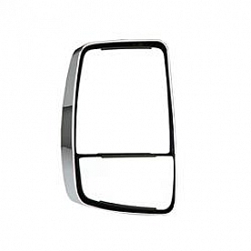 Velvac Exterior Mirror 1 Remote And 1 Manual  Silver Head With Black Arm - 718459