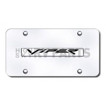 Automotive Gold License Plate - Viper Stainless Steel - VIPNCC