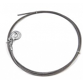 Warn Winch Cable - 25 Feet x 1/4 Inch Extra Improved Plow Steel - 24889