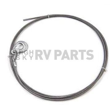 Warn Winch Cable - 25 Feet x 1/4 Inch Extra Improved Plow Steel - 24889