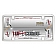 Cruiser License Plate Frame - Tuf Bubble Shield Die Cast Zinc - 62031