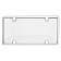 Cruiser License Plate Frame - Tuf Bubble Shield Die Cast Zinc - 62031