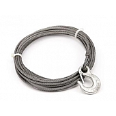 Warn Winch Cable - 40 Feet x 1/4 Inch Extra Improved Plow Steel - 24890