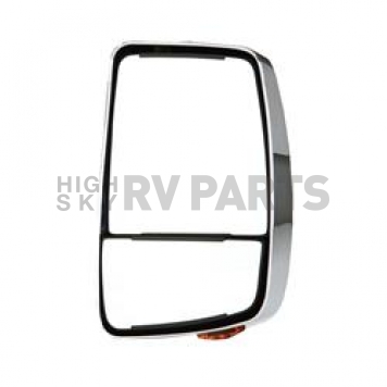 Velvac Exterior Mirror 1 Remote And 1 Manual  Silver Head With Black Arm - 718466