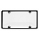 Cruiser License Plate Frame - Tuf Bubble Shield Die Cast Zinc - 62051