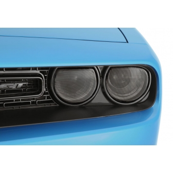 GT Styling Headlight Cover - Plastic Black Full Cover Set Of 4 - GT0165X