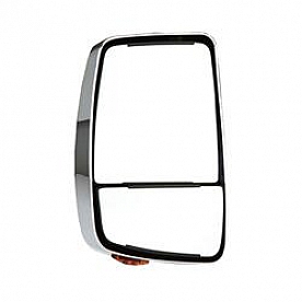 Velvac Exterior Mirror 1 Remote And 1 Manual  Silver Head With Black Arm - 718467