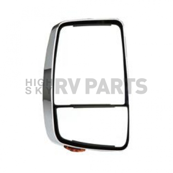 Velvac Exterior Mirror 1 Remote And 1 Manual  Silver Head With Black Arm - 718467