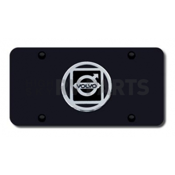 Automotive Gold License Plate - Volvo Logo Stainless Steel - VOLCB