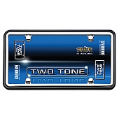 Cruiser License Plate Frame - Two Tone Die Cast Zinc - 63350