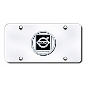 Automotive Gold License Plate - Volvo Logo Stainless Steel - VOLCC
