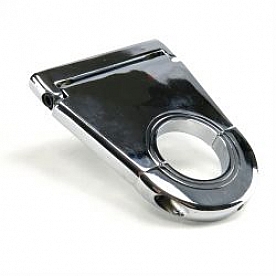 Vintage Parts Steering Column Mount - Chrome Plated Aircraft Grade Alloy Silver - 61969