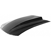 Harwood Fiberglass Hood - Cowl Induction Gloss Fiberglass Black - 26601