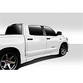 Extreme Dimensions Side Skirt - Primered Fiberglass Reinforced Plastic Black Set of 4 - 112130