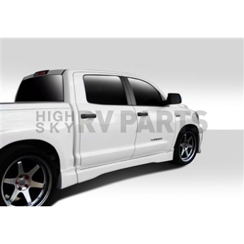 Extreme Dimensions Side Skirt - Primered Fiberglass Reinforced Plastic Black Set of 4 - 112130