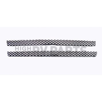 Street Scene Bumper Grille Insert Mesh Chrome Plated Silver Steel - 95078834
