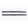 Street Scene Bumper Grille Insert Mesh Chrome Plated Silver Steel - 95078834