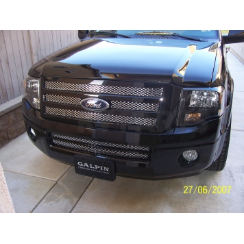 Street Scene Bumper Grille Insert Mesh Chrome Plated Silver Steel - 95078834-1