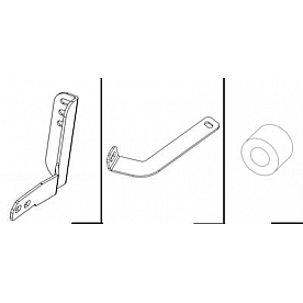 Westin Public Safety Grille Guard Mounting Kit - 40382PK